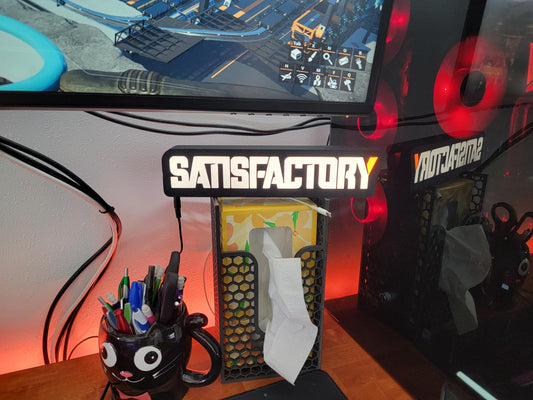 Satisfactory (Video Game) Light Box - Decor